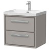 Lille 600mm Wall Hung Double Drawer Vanity Units