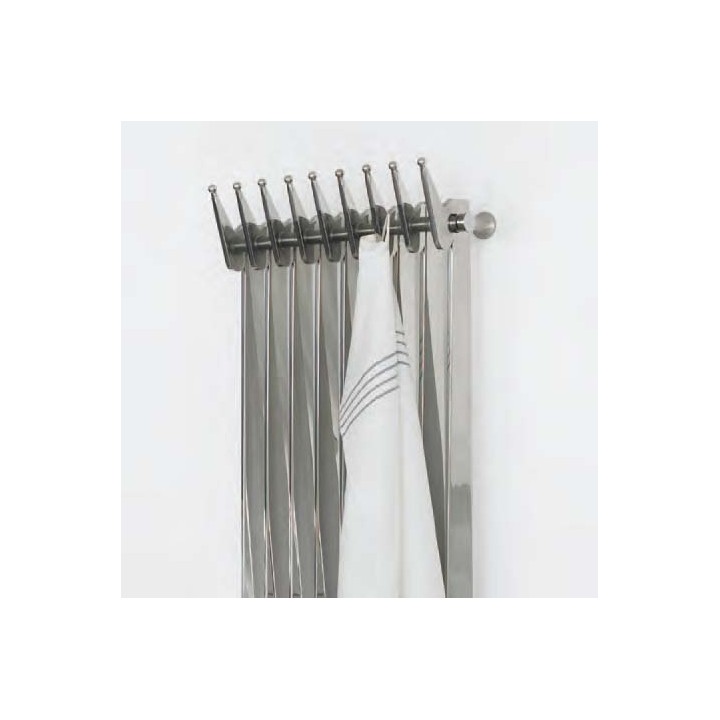 Aeon "Clipper" Designer Brushed & Polished Stainless Steel Radiator (3 Sizes)
