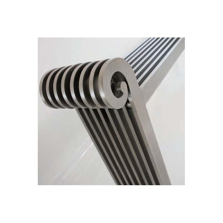 Aeon "Grandeur" Designer Brushed Stainless Steel Radiator (5 Sizes)
