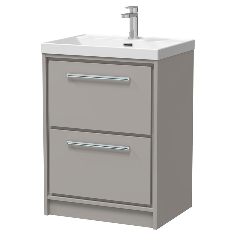 Lille 600mm Freestanding Double Drawer Vanity Units