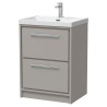 Lille 600mm Freestanding Double Drawer Vanity Units