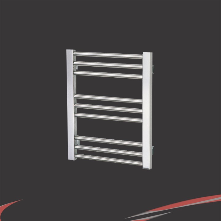 Aeon "Zenith" Designer Brushed Stainless Steel Towel Rails (2 Sizes)