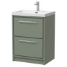 Lille 600mm Freestanding Double Drawer Vanity Units