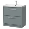 Lille 800mm Freestanding Double Drawer Vanity Units