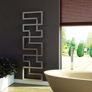 Aeon "Maze" Designer Brushed Stainless Steel Towel Rails (2 Sizes)