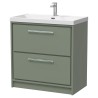 Lille 800mm Freestanding Double Drawer Vanity Units