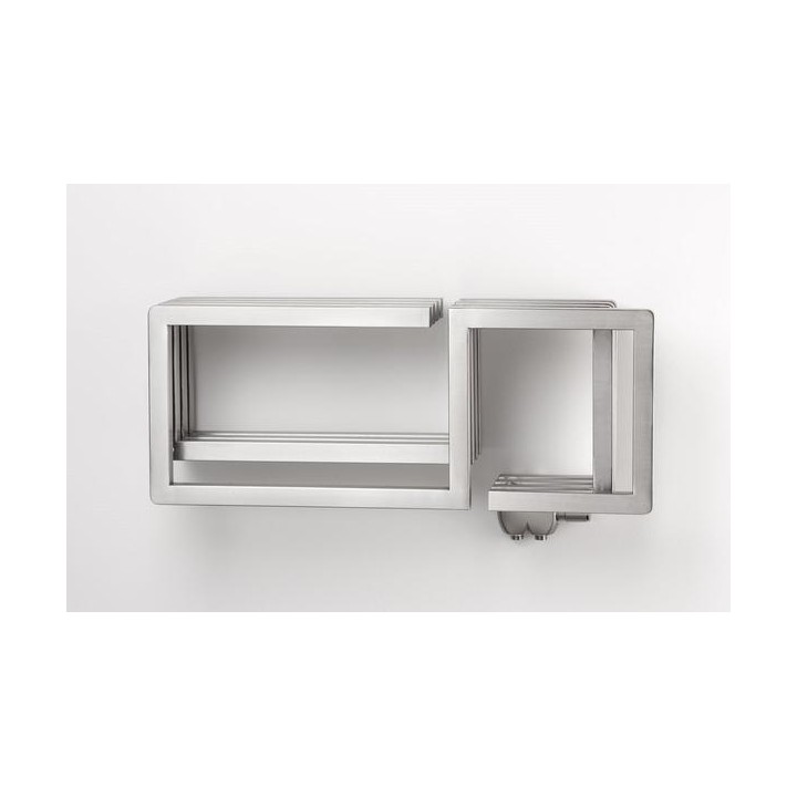 Aeon "S-Type" Designer Brushed & Polished Stainless Steel Towel Rails (2 Sizes)