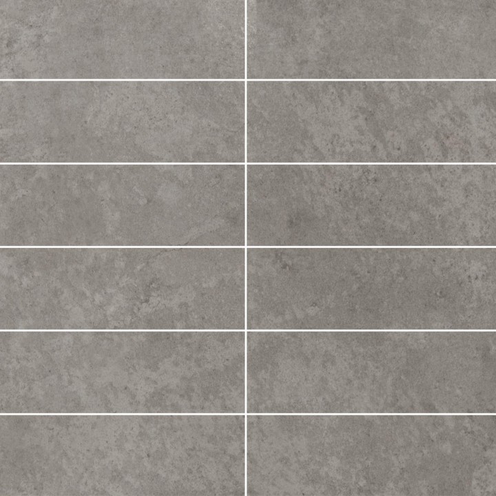 Grey Sahara Kitchen Splashback Tile Effect - Fibo - 10x30cm Rectangular Tiles