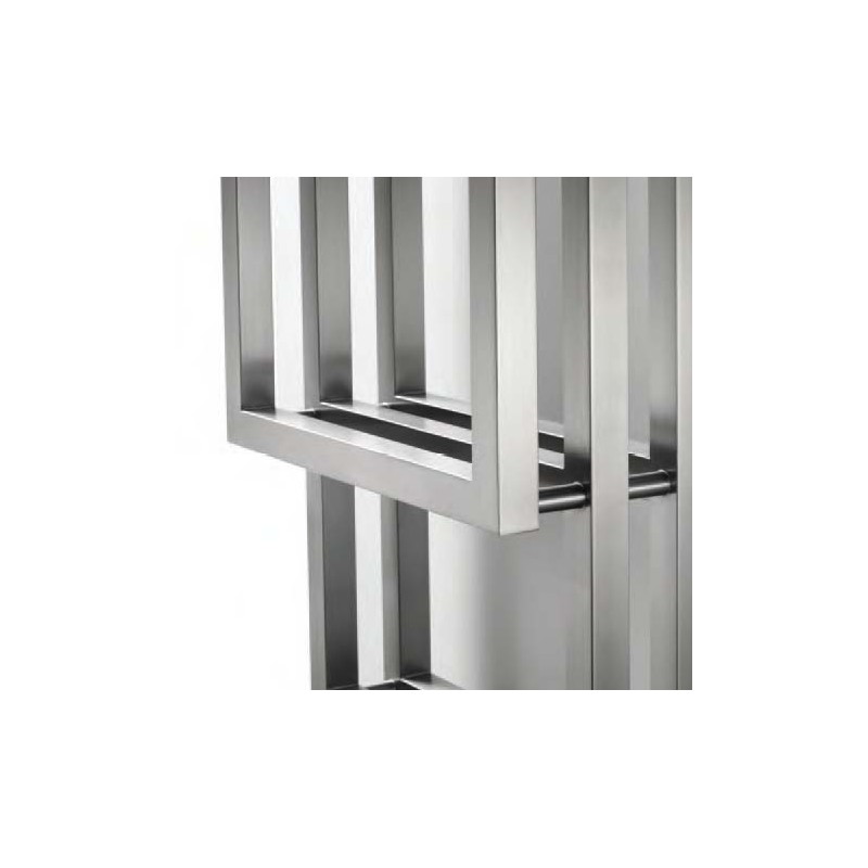 Aeon "Bosporus" Designer Brushed Stainless Steel Towel Rails