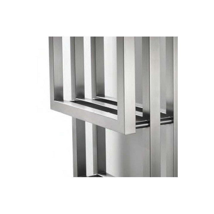 Aeon "Bosporus" Designer Brushed Stainless Steel Towel Rails