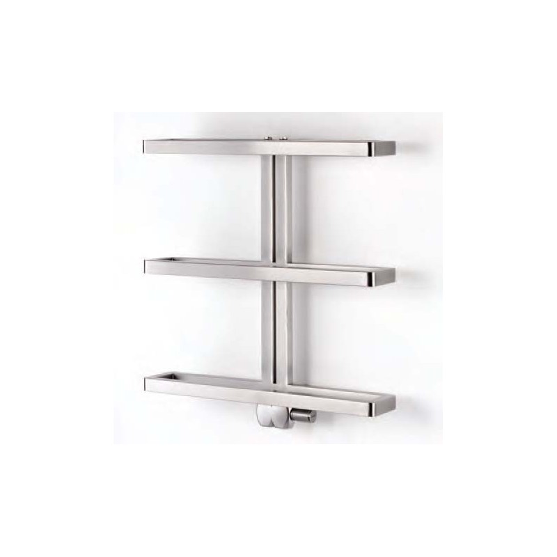 Aeon "Gallant" 780mm(w) x 750mm(h) Designer Brushed Stainless Steel Towel Rails