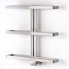 Aeon "Gallant" 780mm(w) x 750mm(h) Designer Brushed Stainless Steel Towel Rails