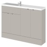 Fusion 1200mm Slimline Freestanding Cabinet Vanity Units