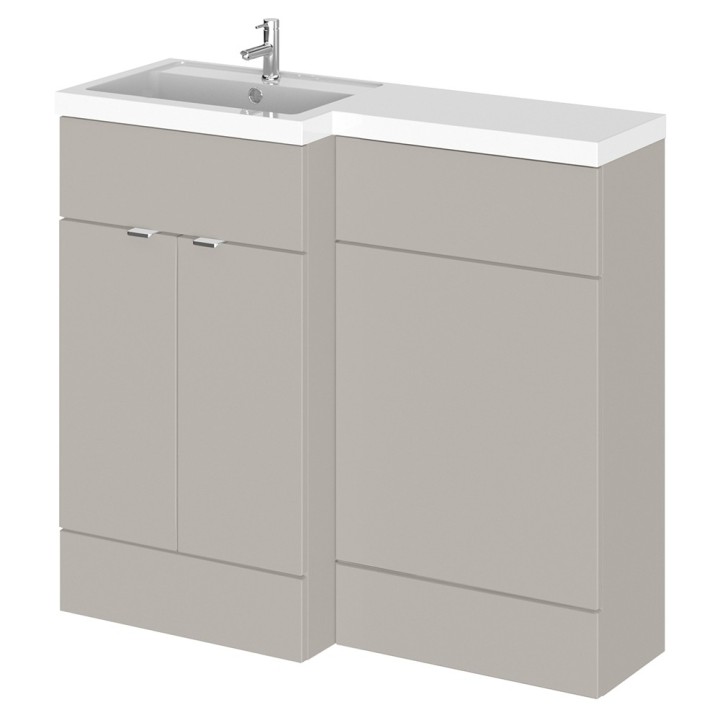 Fusion 1000mm Full Depth Freestanding WC Cabinet Vanity Units