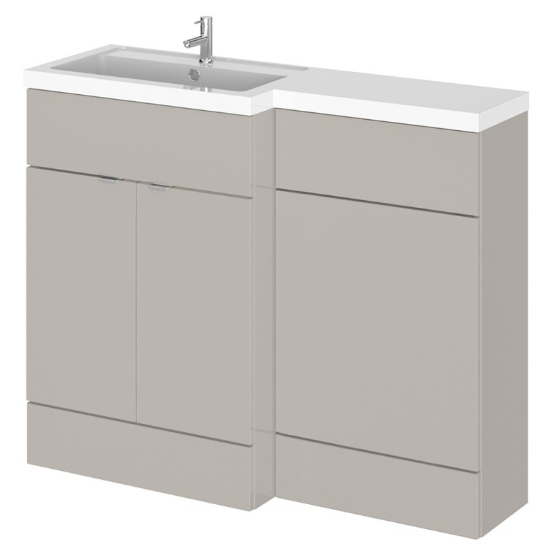 Fusion 1100mm Full Depth Freestanding WC Cabinet Vanity Units