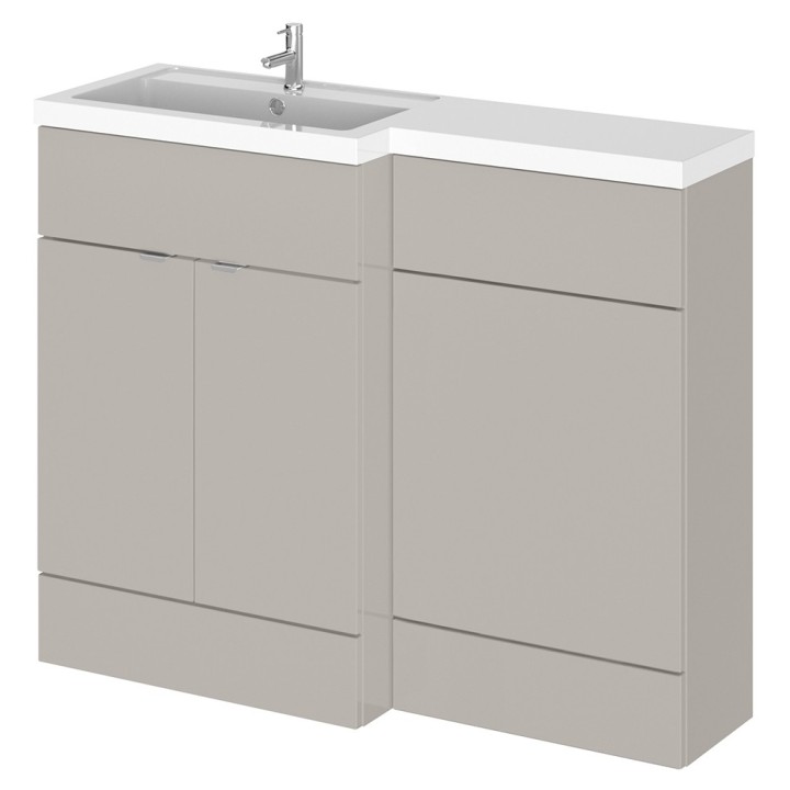 Fusion 1100mm Full Depth Freestanding WC Cabinet Vanity Units