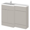 Fusion 1100mm Full Depth Freestanding WC Cabinet Vanity Units