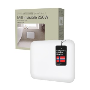 250W Mill Designer Electric Steel Panel Heater - 350mm(w) x 300mm(h)