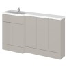 Fusion 1500mm Full Depth Freestanding Combination Vanity and Storage Units