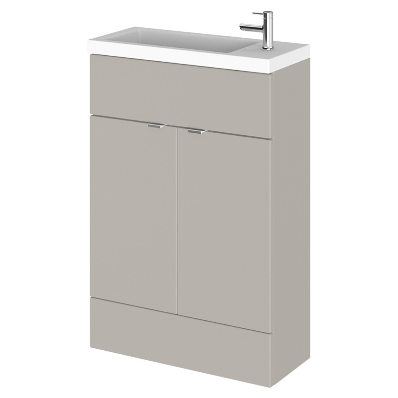 Fusion 600mm Slimline Freestanding Vanity Units