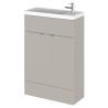 Fusion 600mm Slimline Freestanding Vanity Units