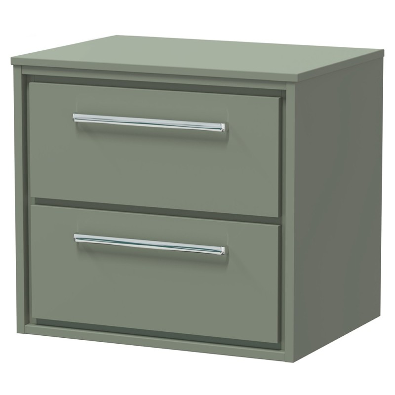 Lille 600mm Wall Hung Double Drawer Worktop Vanity Units Lille 600mm Wall Hung Double Drawer Worktop Vanity Units