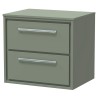 Lille 600mm Wall Hung Double Drawer Worktop Vanity Units Lille 600mm Wall Hung Double Drawer Worktop Vanity Units