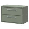 Lille 800mm Wall Hung Double Drawer Worktop Vanity Units Lille 800mm Wall Hung Double Drawer Worktop Vanity Units