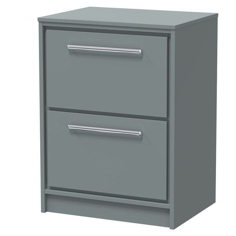 Lille 600mm Freestanding Double Drawer Worktop Vanity Units Lille 600mm Freestanding Double Drawer Worktop Vanity Units