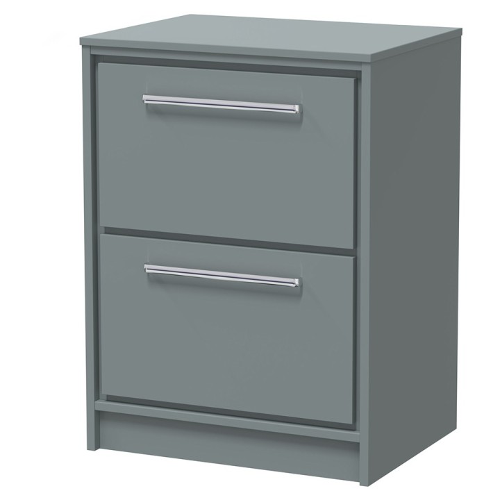 Lille 600mm Freestanding Double Drawer Worktop Vanity Units