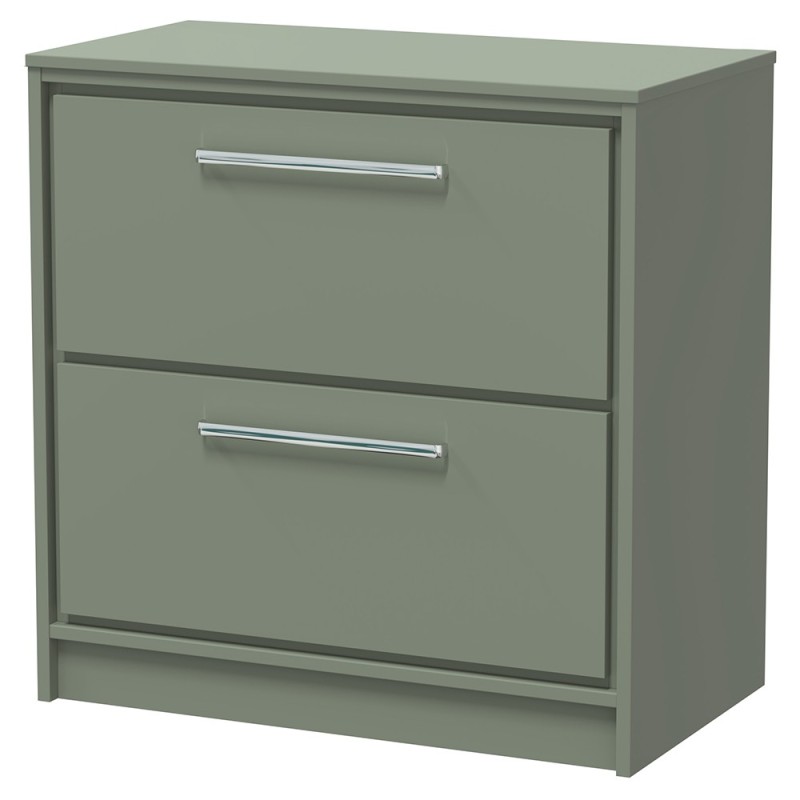 Lille 800mm Freestanding Double Drawer Worktop Vanity Units