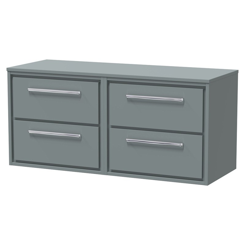 Lille 1200mm Wall Hung Four Drawer Worktop Vanity Units Lille 1200mm Wall Hung Four Drawer Worktop Vanity Units