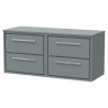 Lille 1200mm Wall Hung Four Drawer Worktop Vanity Units Lille 1200mm Wall Hung Four Drawer Worktop Vanity Units