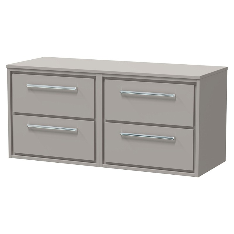 Lille 1200mm Wall Hung Four Drawer Worktop Vanity Units Lille 1200mm Wall Hung Four Drawer Worktop Vanity Units