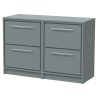 Lille 1200mm Freestanding Four Drawer Worktop Vanity Units