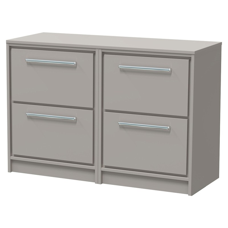 Lille 1200mm Freestanding Four Drawer Worktop Vanity Units Lille 1200mm Freestanding Four Drawer Worktop Vanity Units