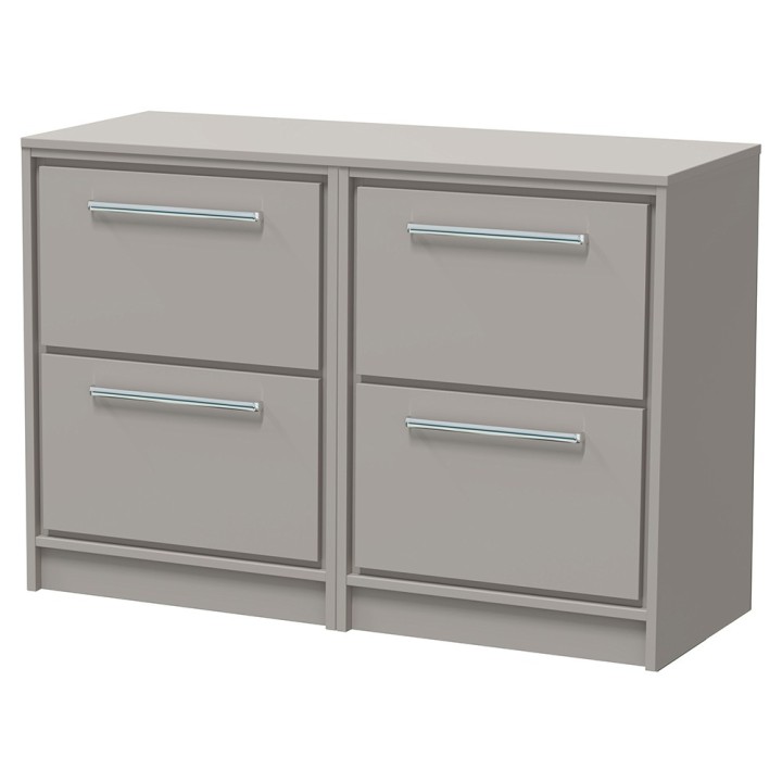 Lille 1200mm Freestanding Four Drawer Worktop Vanity Units