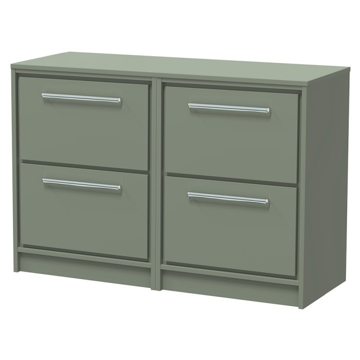 Lille 1200mm Freestanding Four Drawer Worktop Vanity Units
