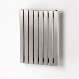 Aeon "Arat E" Designer Brushed Stainless Steel Radiator (22 Sizes)