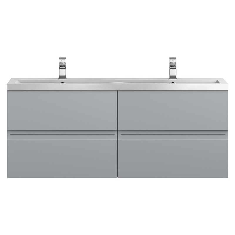 Urban 1200mm Wall Hung Four Drawer Twin Vanity Units Urban 1200mm Wall Hung Four Drawer Twin Vanity Units
