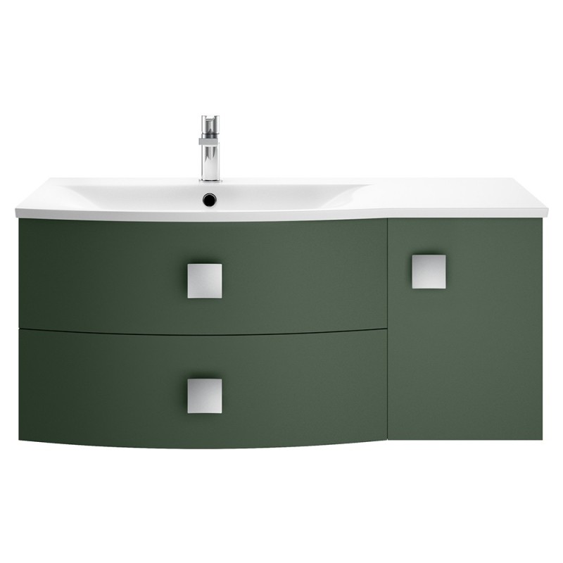 Sarenna 1000mm Wall Hung Double Drawer & Cabinet Vanity Units Sarenna 1000mm Wall Hung Double Drawer & Cabinet Vanity Units