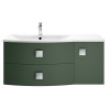Sarenna 1000mm Wall Hung Double Drawer & Cabinet Vanity Units Sarenna 1000mm Wall Hung Double Drawer & Cabinet Vanity Units