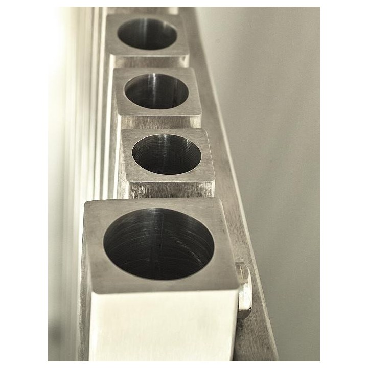 Aeon "Marion" Designer Brushed & Polished Stainless Steel Radiator (3 Sizes)