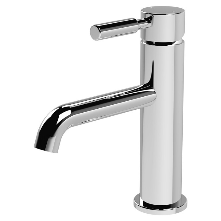 Tec Lever Chrome Mono Basin Mixer Tap & Waste