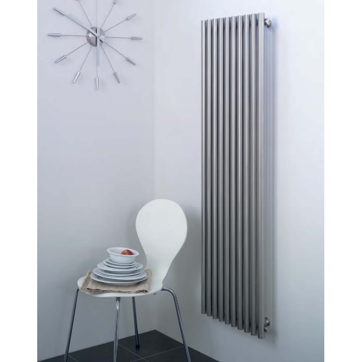 Aeon "Imza" Designer Brushed Stainless Steel Radiator (4 Sizes)