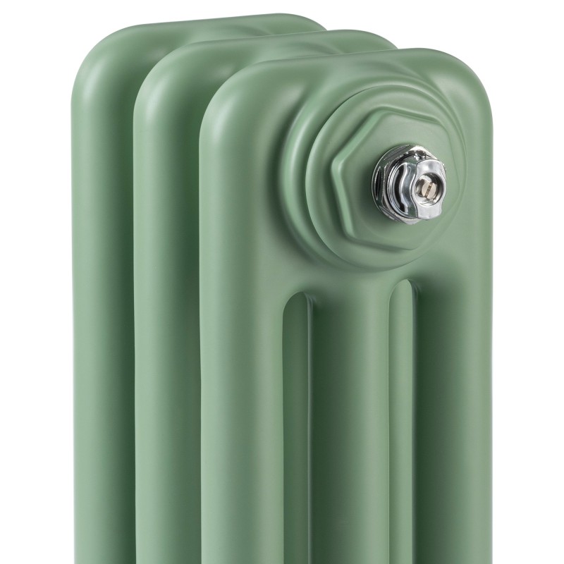 Bespoke Column Radiators - Pastel Green