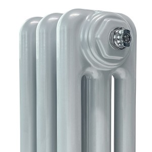 Bespoke Column Radiators - White Aluminium