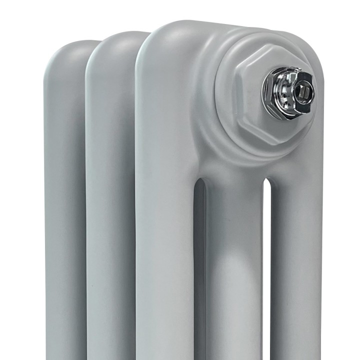 Bespoke Column Radiators - Sea Grey