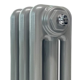 Bespoke Column Radiators - Grey Aluminium