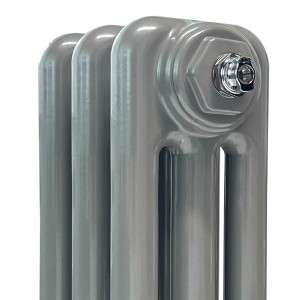 Bespoke Column Radiators - Grey Aluminium